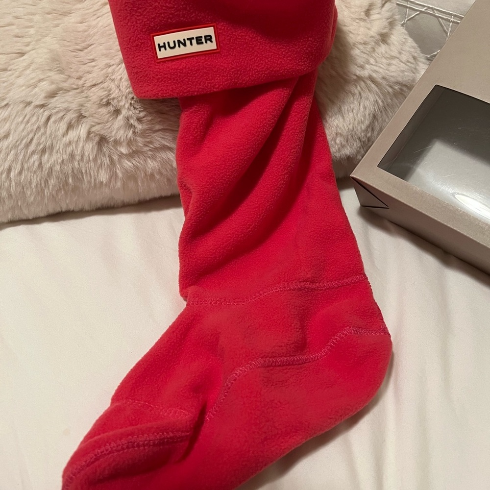 Pink Hunter Boot Socks